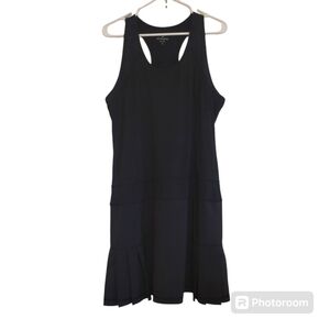 Athleta Sporty tennis dress,partially pleated‎ skirt,L